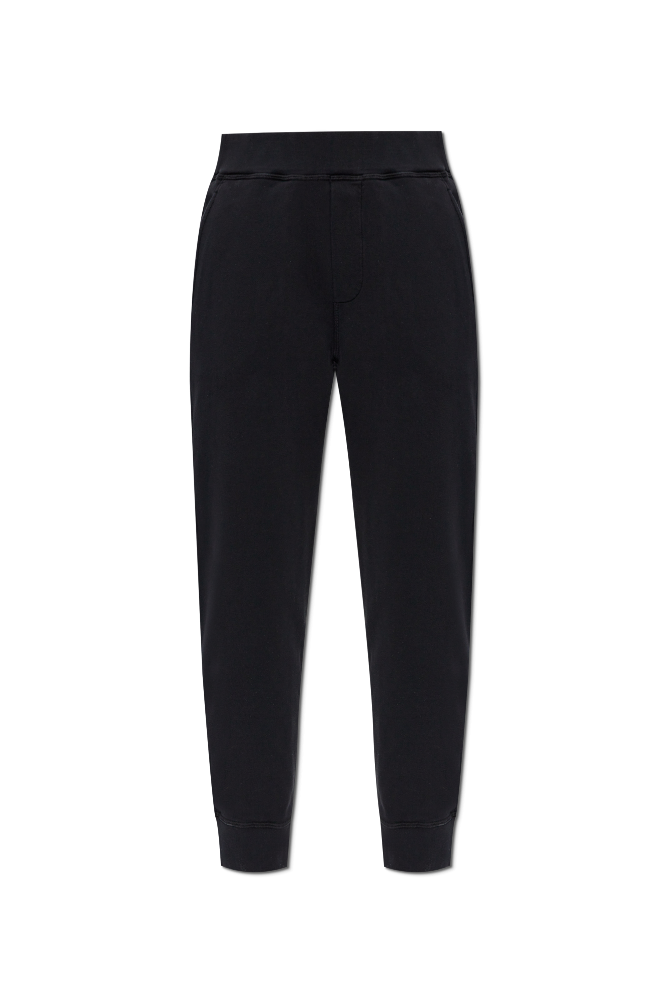 パンツ DSQUARED2 Woman Pants Black S80LA0073S30564 900 Ripped Wash Zoot Cotton Pant